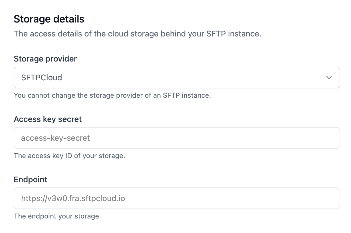 SFTPCloud cloud native